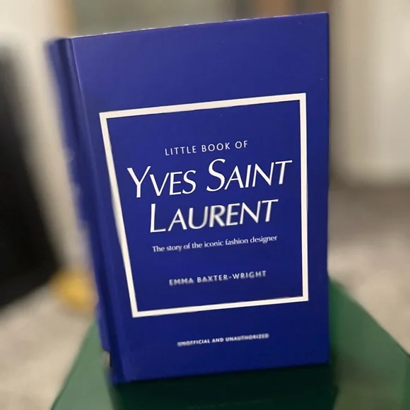 BOGO Little Book of YVES SAINT LAURENT The Story of the Iconic Fashion designer - Picture 1 of 5
